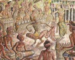 You can see a huge collection of Balinese classical paintings including the work of  I Gusti Ketut Kobot, Dewa Putu Bedil, Anak Agung Gde Sobrat, and 